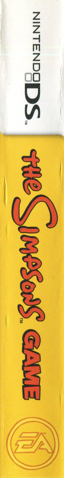 Simpsons Game, The — box-2D-side (US)