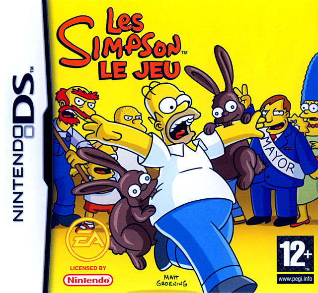 Simpsons Game, The — box-2D (FR)