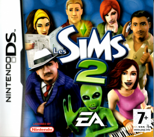 Sims 2, The - Hachamecha Hotel Life — box-2D (FR)