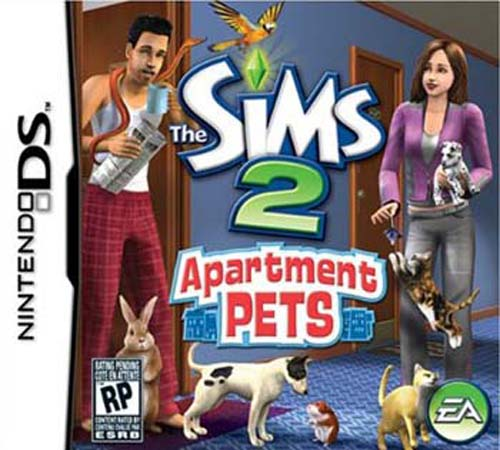 Sims 2 - Apartment Pets, The box art