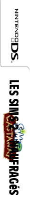 Sims 2 - Castaway, The — box-2D-side (US)