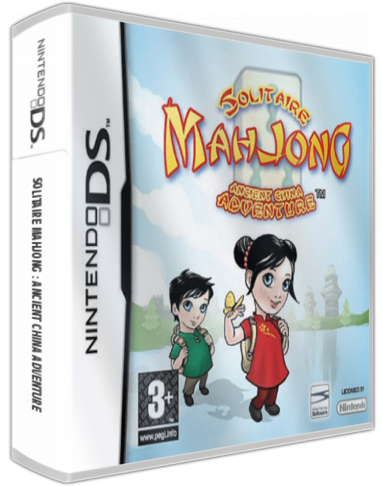 Solitaire Mahjong - Ancient China Adventure — box-3D (EU)