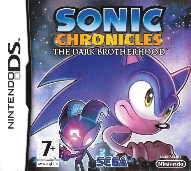 Sonic Chronicles - La Confrérie Des Ténèbres — box-2D (EU)