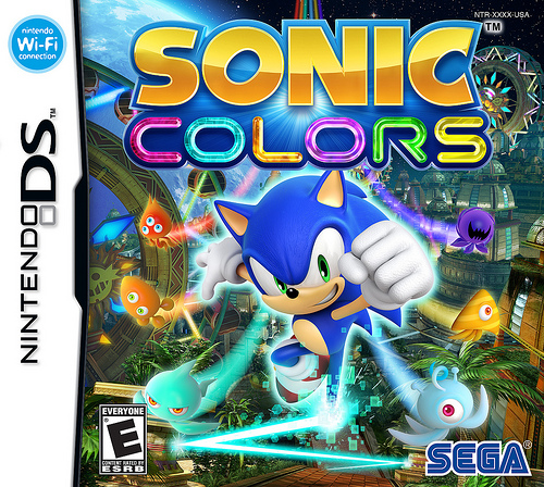 Sonic Colours box art