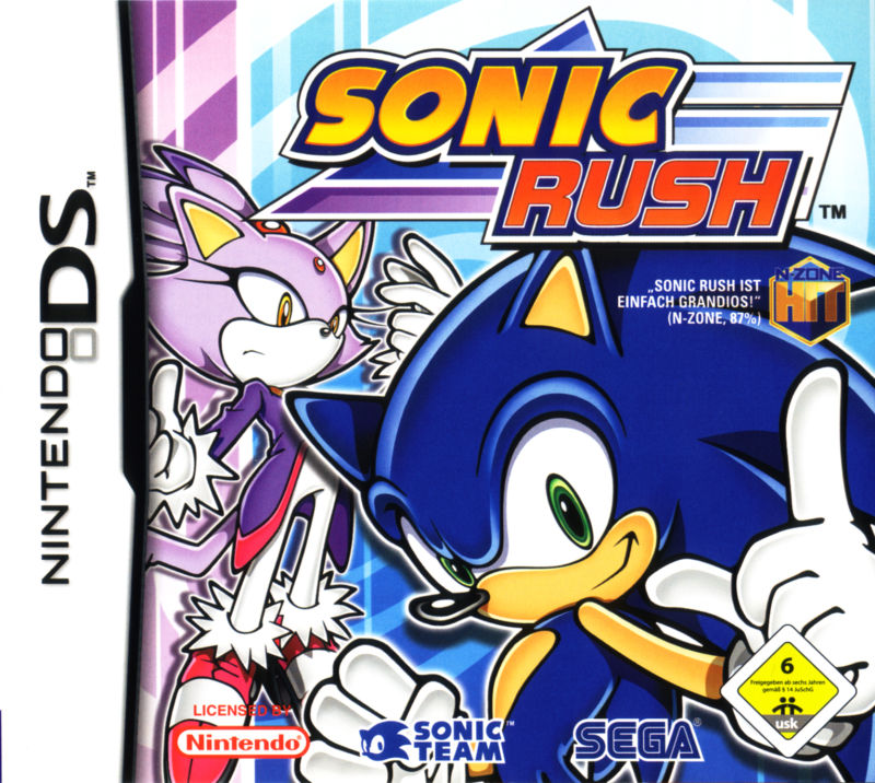 Sonic Rush — box-2D (DE)