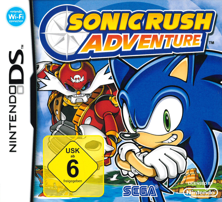 Sonic Rush Adventure — box-2D (DE)