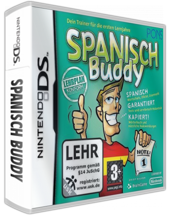 Spanisch Buddy — box-3D (DE)