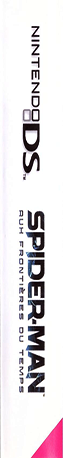 Spider-man - Edge Of Time — box-2D-side (FR)