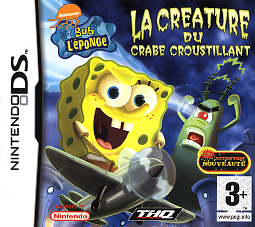 Spongebob Squarepants - Creature From The Krusty Krab — box-2D (FR)