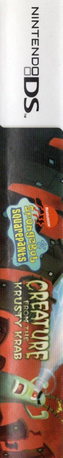 Spongebob Squarepants - Creature From The Krusty Krab — box-2D-side (US)
