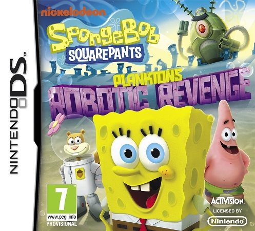 Spongebob Squarepants - Plankton's Robotic Revenge box art