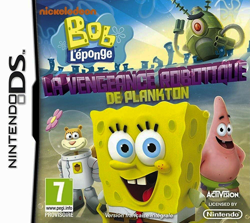 Spongebob Squarepants - Plankton's Robotic Revenge — box-2D (FR)
