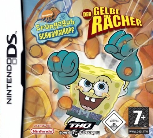 Spongebob Squarepants - The Yellow Avenger — box-2D (DE)
