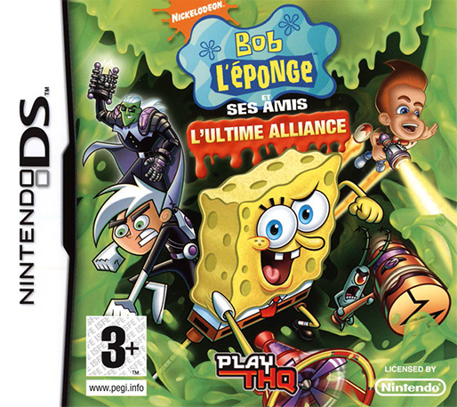 Spongebob Squarepants Featuring Nicktoons - Globs Of Doom — box-2D (FR)
