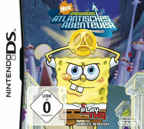 Spongebob's Atlantis Squarepantis — box-2D (DE)