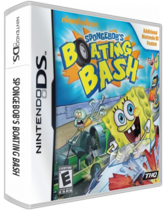 Spongebob's Boating Bash — box-3D (US)
