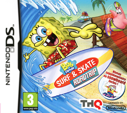 Spongebob's Surf And Skate Roadtrip — box-2D (FR)