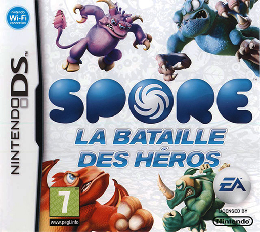 Spore - La Bataille Des Héros — box-2D (FR)