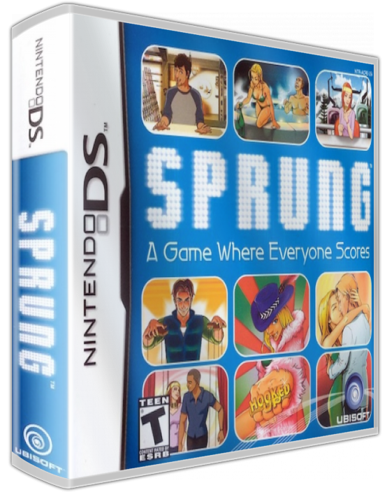 Sprung - A Game Where Everyone Scores — box-3D (US)