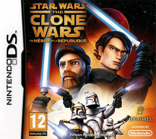 Star Wars The Clone Wars - Les Héros De La République — box-2D (FR)