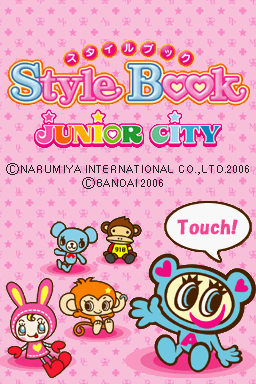 Style Book - Junior City — sstitle (JP)