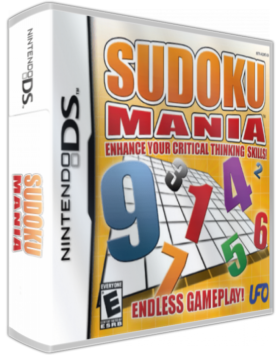 Sudoku Mania - Enhance Your Critical Thinking Skills! — box-3D (US)