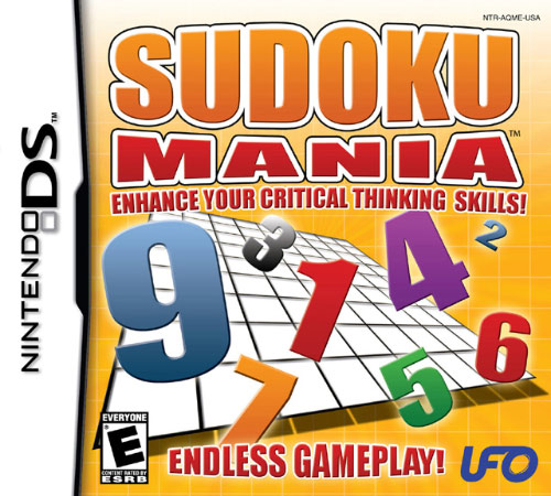 Sudoku Mania - Enhance Your Critical Thinking Skills! box art