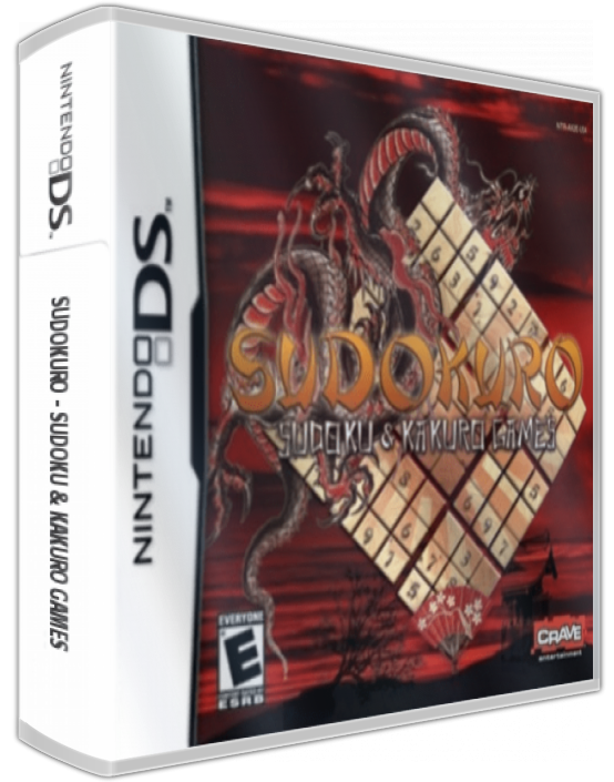 Sudokuro - Sudoku And Kakuro Games — box-3D (US)