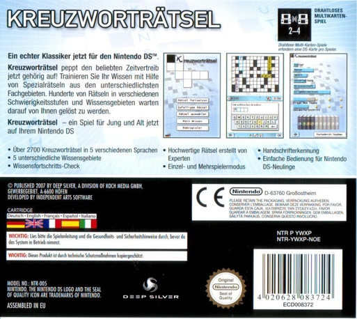 Sueddeutsche Zeitung Wissen - Mehr Kreuzwortraetsel — box-2D-back (EU)