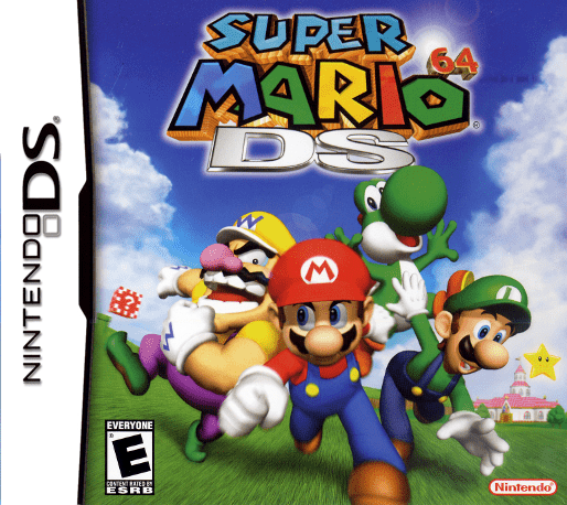 Super Mario 64 DS box art