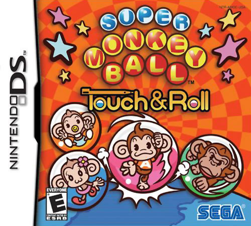 Super Monkey Ball - Touch And Roll box art