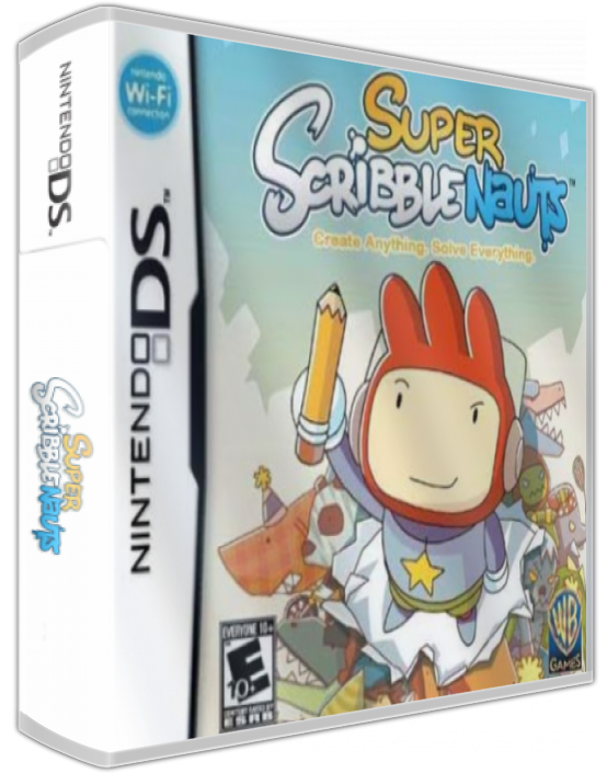 Super Scribblenauts - Les Enigmes De Maxwell — box-3D (US)