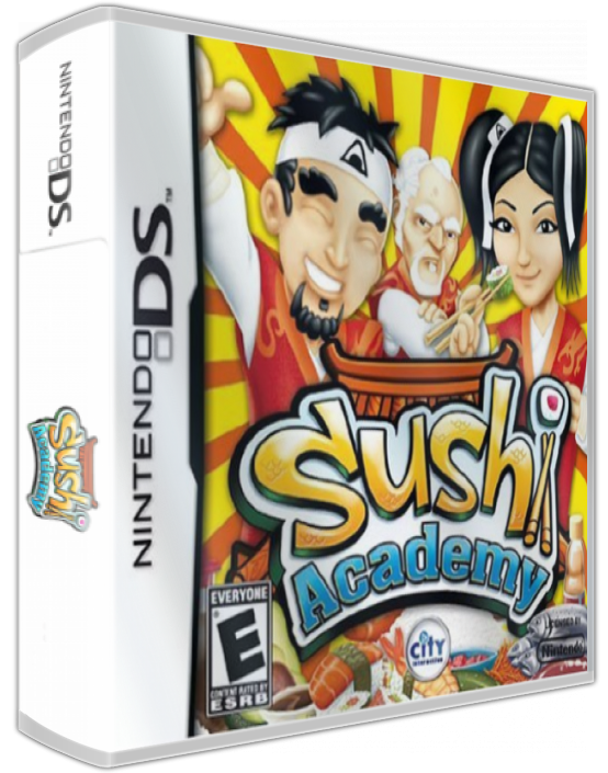 Sushi Academy — box-3D (US)