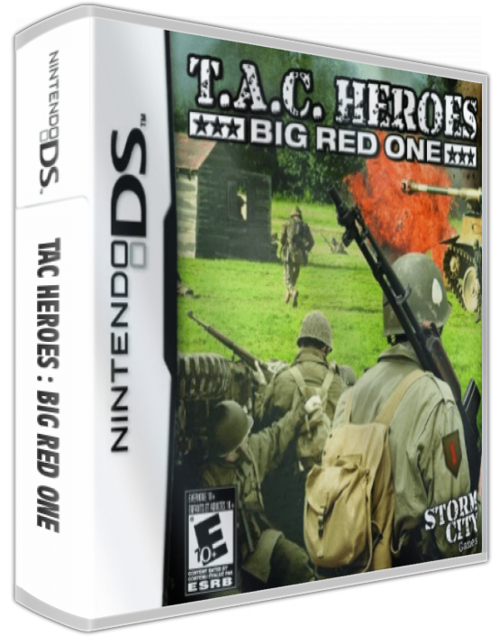 Tac Heroes - Big Red One — box-3D (US)