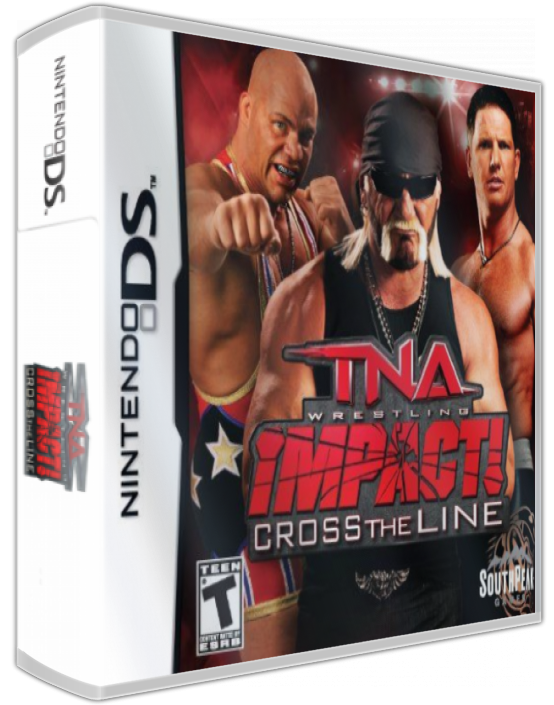 Tna Impact! - Cross The Line — box-3D (US)