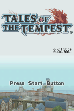 Tales Of The Tempest — sstitle (JP)