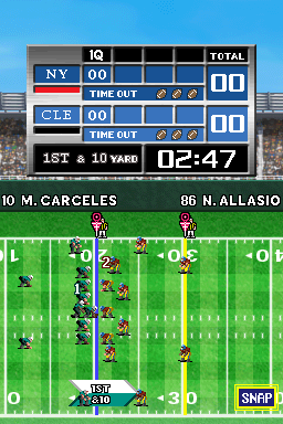 Tecmo Bowl - Kickoff — ss (WOR)
