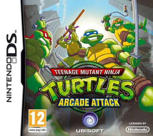 Teenage Mutant Ninja Turtles - Arcade Attack — box-2D (EU)