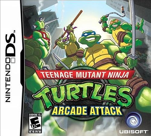 Teenage Mutant Ninja Turtles - Arcade Attack box art