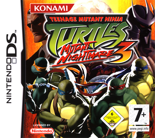 Teenage Mutant Ninja Turtles 3 - Mutant Nightmare — box-2D (EU)