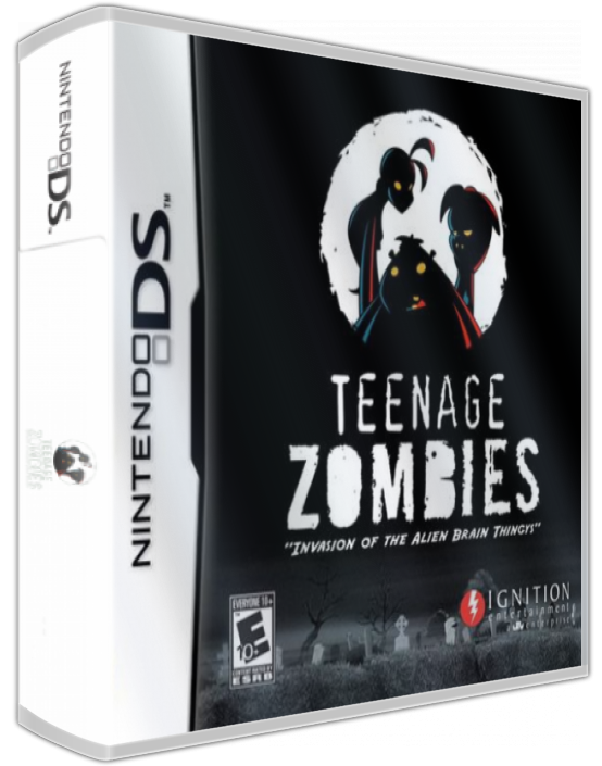 Teenage Zombies - Invasion Of The Alien Brain Thingys — box-3D (US)
