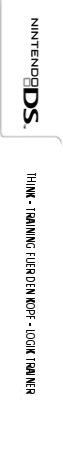 Think - Train Your Brain - Logic Trainer — box-2D-side (DE)