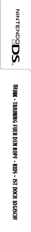 Think - Training Fuer Den Kopf - Kids - Ist Doch Logisch! — box-2D-side (DE)