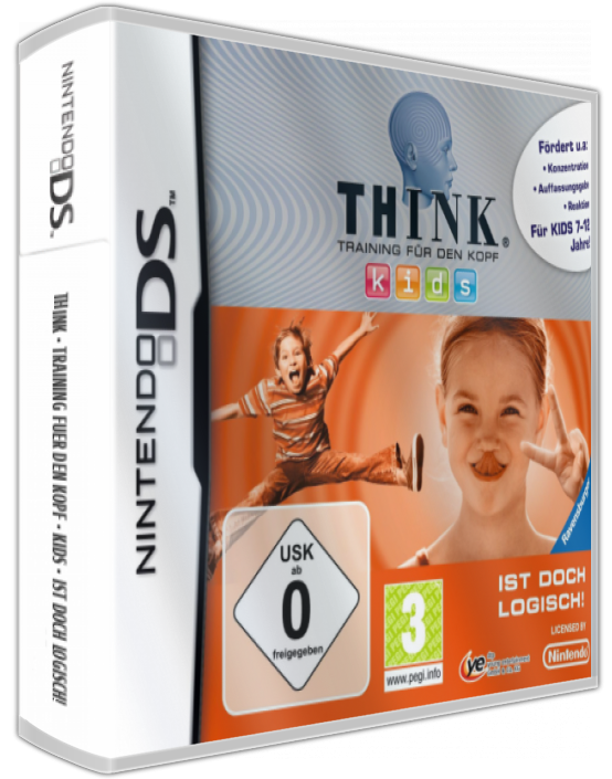 Think - Training Fuer Den Kopf - Kids - Ist Doch Logisch! — box-3D (DE)