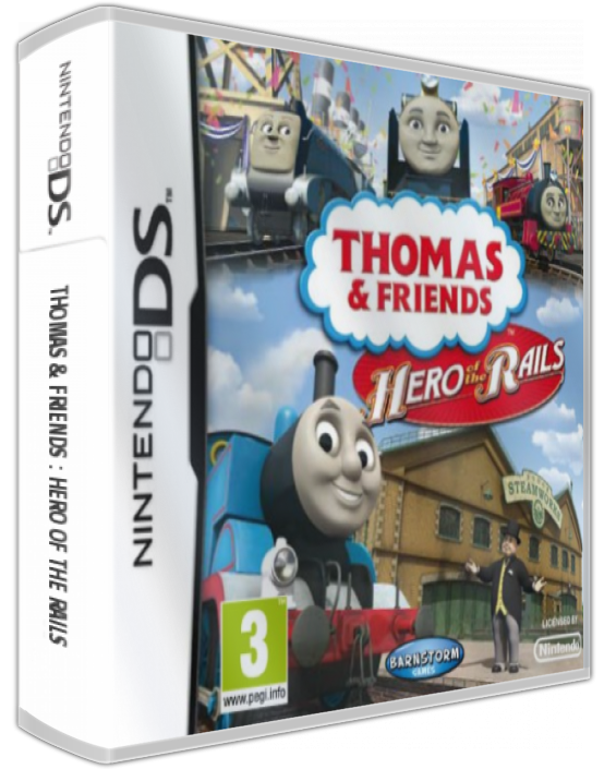 Thomas And Friends - Hero Of The Rails — box-3D (EU)