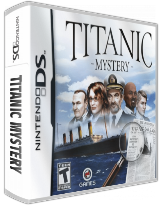 Titanic Mystery — box-3D (US)