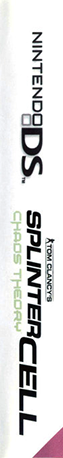 Tom Clancy's Splinter Cell - Chaos Theory — box-2D-side (EU)