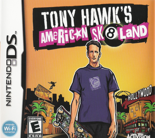 Tony Hawk's American Sk8land box art