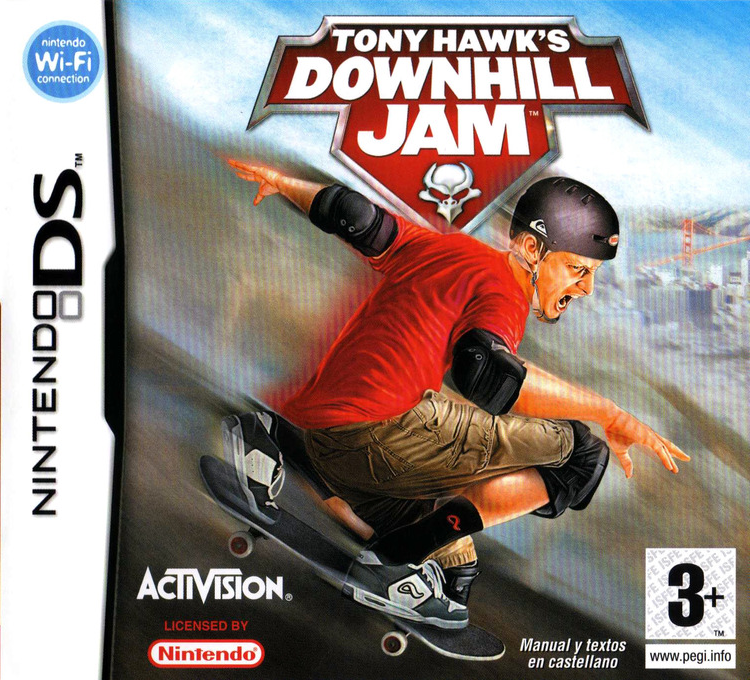 Tony Hawk's Downhill Jam — box-2D (SP)