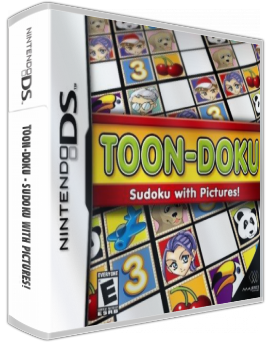Toon-doku - Sudoku With Pictures! — box-3D (US)